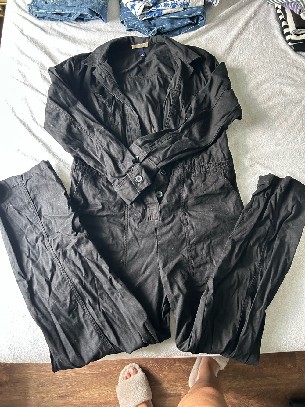 Universal Thread Black Utility Jumpsuit